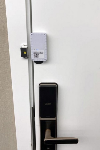 哈尔滨新区平房片区在养老机构和社区启用“电子开门提示器”(图2)