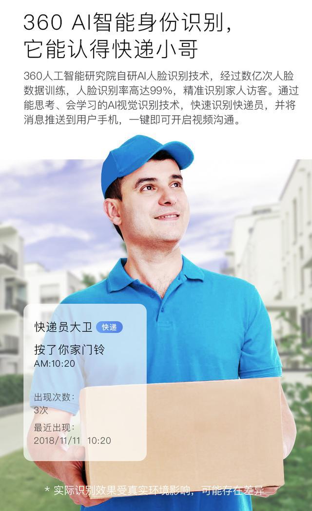 360 智能门铃双11勇夺单品第一 AI赋能重新定义传统可视门铃(图4)