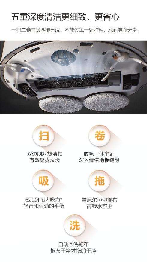 家庭清洁类目再添猛将 讯飞AI扫拖机器人X3官宣！(图2)