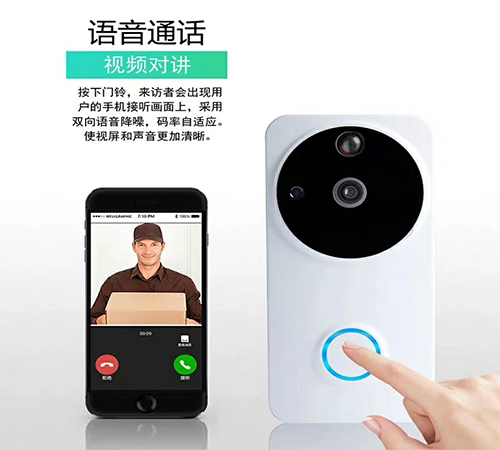 智能WIFI可视电子门铃让生活智能起来(图2)