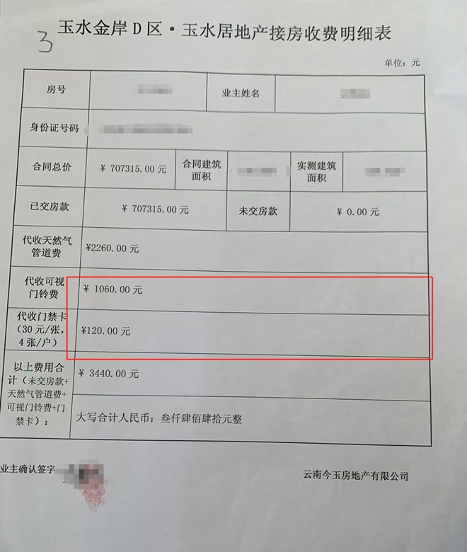 女子投诉物业原价159元的可视门铃收费1060元？相关部门回应(图2)