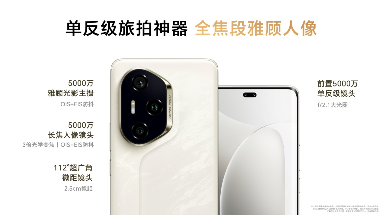 史上最强数字系列AI旅拍神器荣耀300系列正式发布(图6)