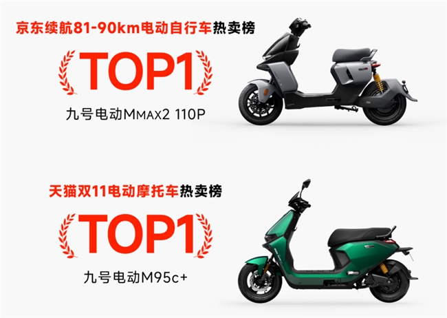 九号公司双十一销售额1543亿智能电动车领跑全行业(图5)