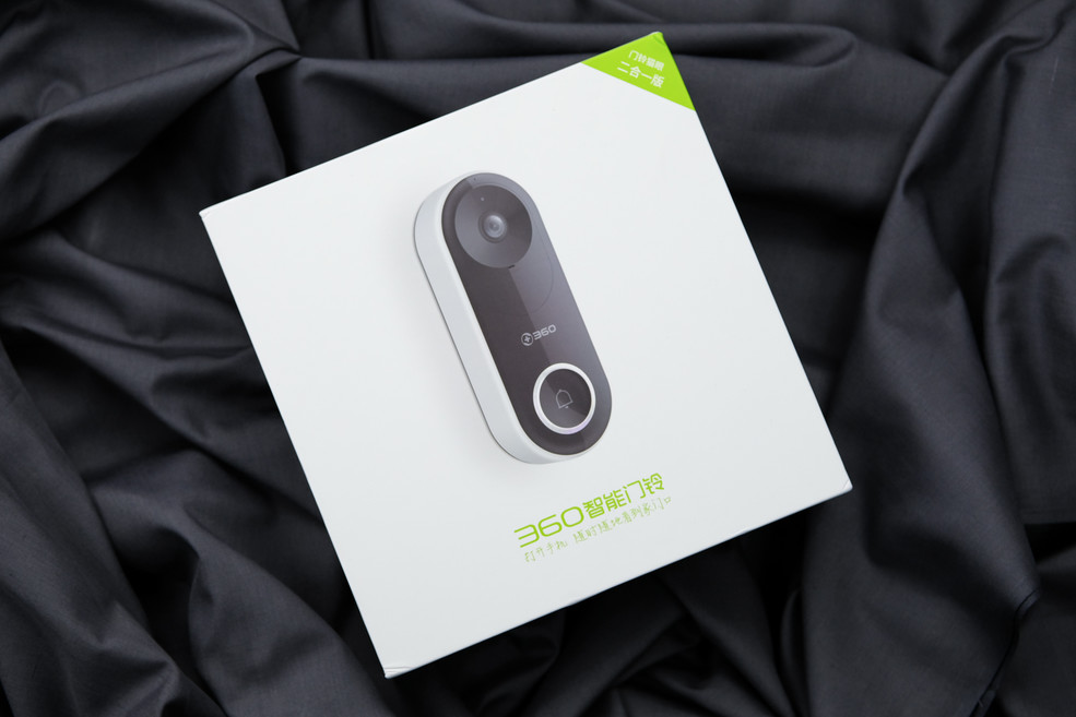 替换防盗门上的猫眼让春节出远门家里安防也有门前的一道保障：360智能可视门铃