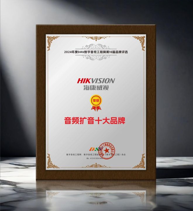 喜讯来袭！ DAV01“2024年度音频扩音十大品牌”名单公布！(图6)