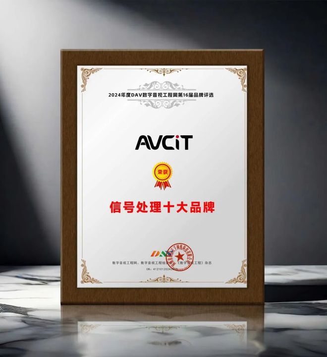 DAV01“2024年度信号处理十大品牌”名单揭晓探秘获奖企业阵容(图7)