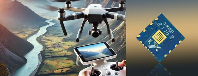 10公里wifi远距离传输模块实时高清视频图传远程控制开发简单