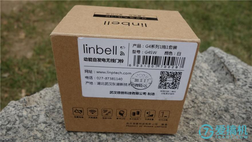无线连接触控未来——linbell G4自发电无线门铃测评(图3)