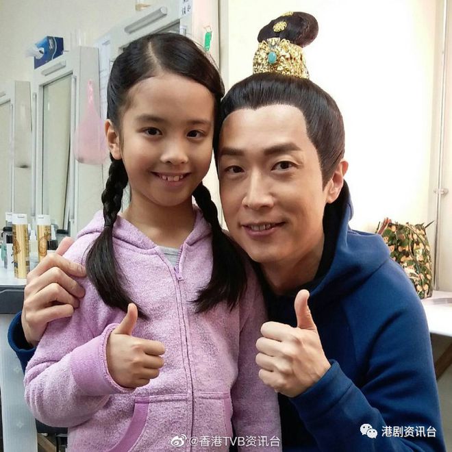TVB“御用童年”陈偲颖15岁暴风式成长！变长腿美少女拥混血靓样网民推举选港姐(图6)