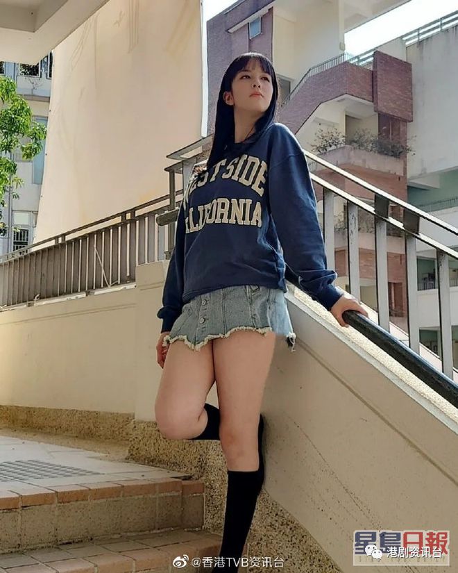 TVB“御用童年”陈偲颖15岁暴风式成长！变长腿美少女拥混血靓样网民推举选港姐(图11)