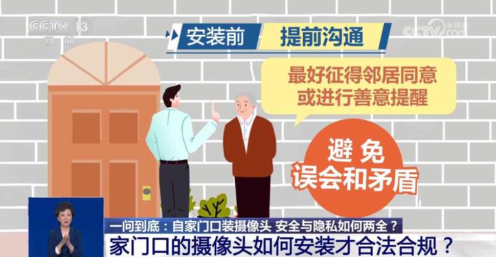 自家门口装摄像头侵权吗？法官释法(图7)