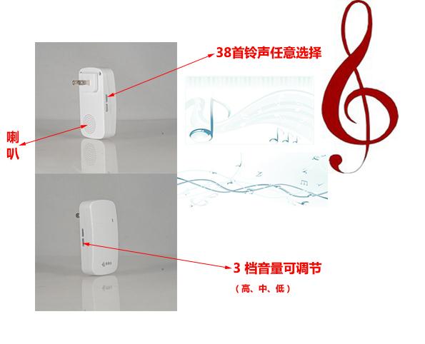 自发电无线门铃实力厂家品质保证！(图2)