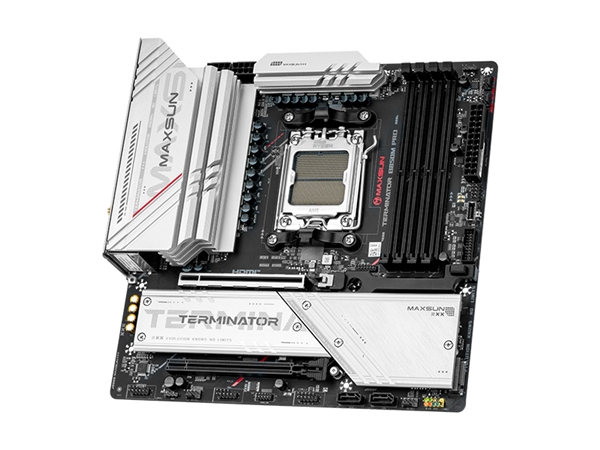 AMD平台新选择！铭瑄终结者B850M PRO WIFI上线相供电(图1)