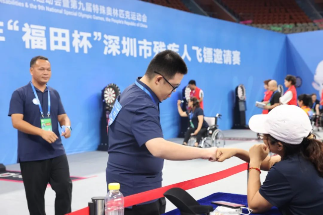 飞镖上分深圳上心！这场残特奥会测试赛打出“高能局”！(图4)