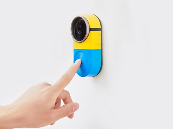 一只小黄人大眼萌做你的门神是什么体验？(图3)