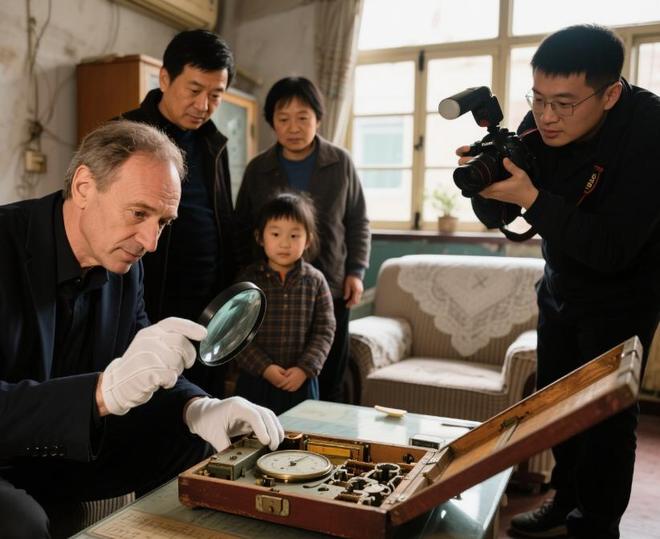 男子购入废弃测量仪法国专家主动联系伸出七个手指：这个价(图3)