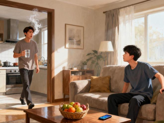 弟弟要我帮他付首付我说没钱他偷看我银行卡余额后沉默了