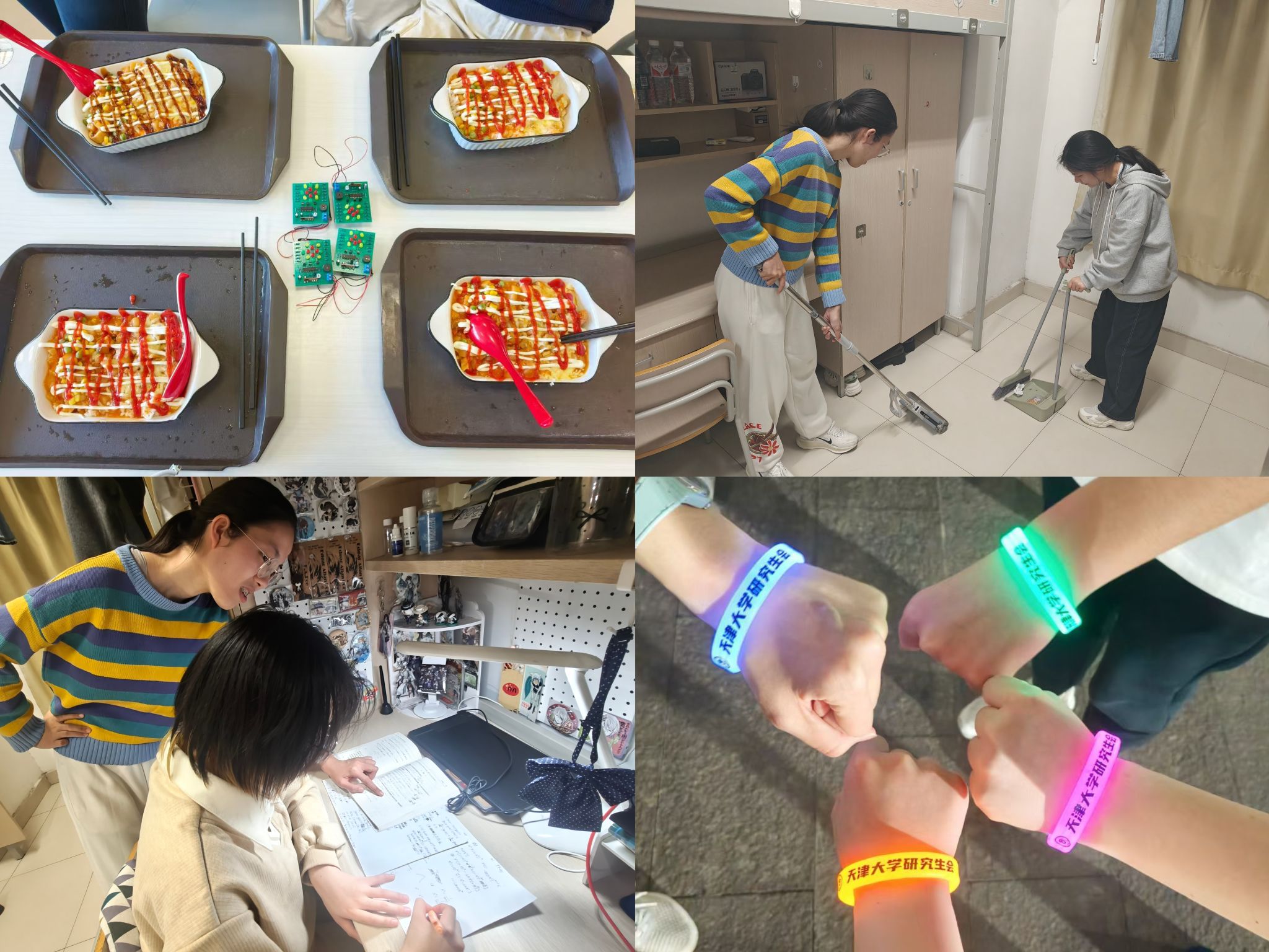 方寸宿舍绽放文明之花 天津大学举办文明宿舍评选