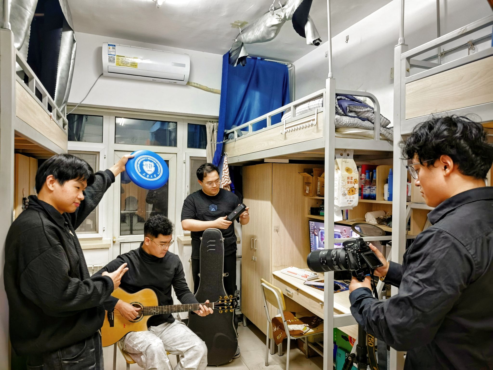 方寸宿舍绽放文明之花 天津大学举办文明宿舍评选(图4)