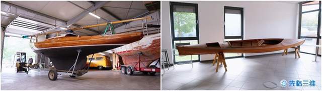 先临三维高精度无线D扫描仪赋能经典船舶数字化修复