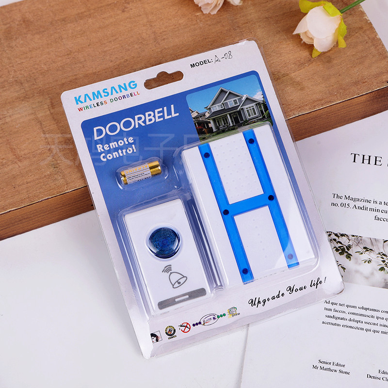 遥控门铃新款无线遥控门铃价格厂家品牌批发市场图片优选义乌天鸿电子厂