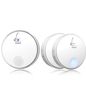 防水门铃无线家用接收器不用电池远距离电子呼叫器(图1)