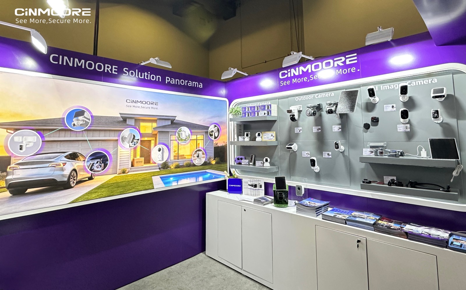 亮相全球！CINMOORE携全景生态布局站上全球安防专业舞台ISC West 2026(图3)