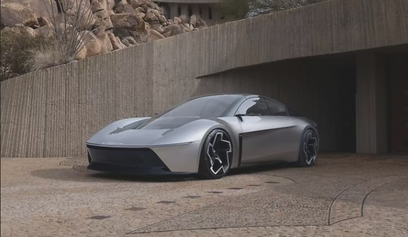 克莱斯勒 Halcyon 概念车亮相2025 年推出首款纯电车型(图1)